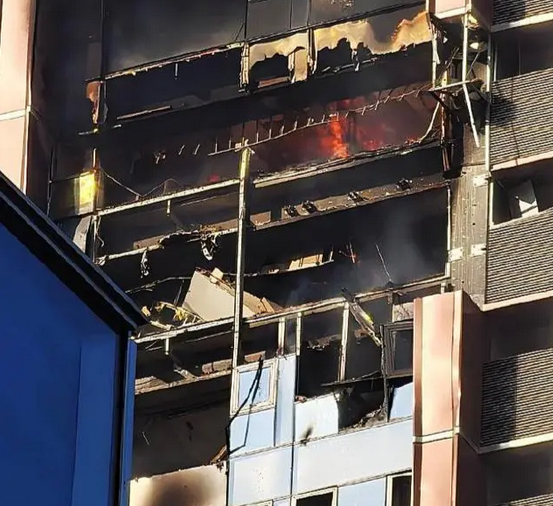 深圳灣悅府二期住宅樓爆炸